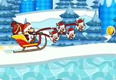 Mario Games, Santa Mario Delivery, Games-kids.com