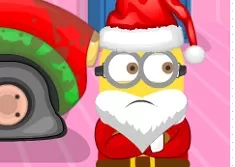 Minion Games, Santa Minion Christmas Car, Games-kids.com