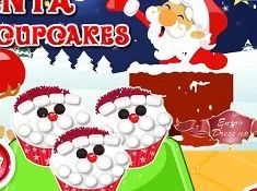 Cooking Games, Santa Velvet Cupcakes, Games-kids.com