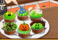 Cooking Games, Sara Cooking Class Halloween Cupcakes, Games-kids.com