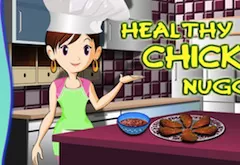 Cooking Games, Sara Cooking Healhty Chicken Nuggets, Games-kids.com