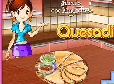 Cooking Games, Sara Cooking Quesadilla, Games-kids.com