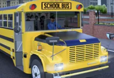 Boys Games, School Bus Game Driving Sim, Games-kids.com