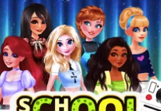 Princess Games, School Miss Popularity, Games-kids.com