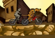 Scooby Doo Games, Scooby Bmx Action, Games-kids.com