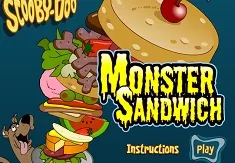 Scooby Doo Games,  Scooby Doo Monster Sandwhich, Games-kids.com