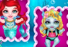 Baby Games, Sea Babies Ariel x Lagoona, Games-kids.com