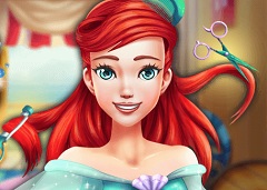 Sea Princess Hairdresser Little Mermaid Games