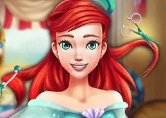 Little Mermaid Games, Sea Princess Hairdresser, Games-kids.com