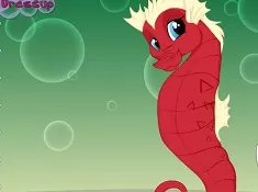 Girl Games, Seahorse Dress Up, Games-kids.com