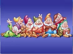 Snow White Games, Seven Dwarfs Puzzle, Games-kids.com