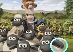 Shaun the Sheep Games, Shaun the Sheep Spot the Numbers, Games-kids.com