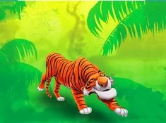 Jungle Book Games, Shere Khan Puzzle, Games-kids.com