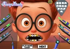 Mr Peabody and Sherman Games, Sherman at the Dentist, Games-kids.com