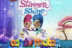 Shimmer and Shine Games, Shimmer and Shine Candy Match, Games-kids.com