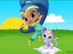 Shimmer and Shine Games, Shine Puzzle, Games-kids.com