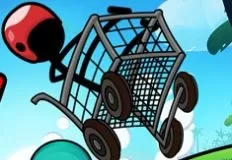 Racing Games, Shopping Cart Hero HD, Games-kids.com