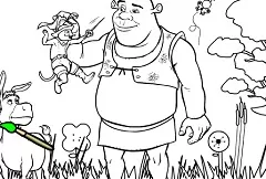 Shrek Games, Shrek Coloring, Games-kids.com