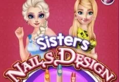 Princess Games, Sisters Nails Design, Games-kids.com