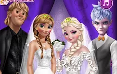 Frozen  Games, Sisters Wedding Dress, Games-kids.com