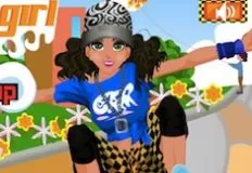 Girl Games, Skateboard Girl Dress Up, Games-kids.com