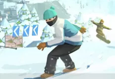 Racing Games, Ski Master 3D, Games-kids.com