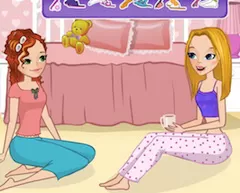 Girl Games, Sleepover Makeover, Games-kids.com