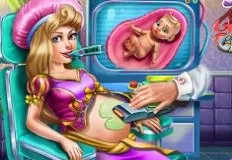 Sleeping Beauty Games, Sleepy Princess Pregnant Check Up, Games-kids.com