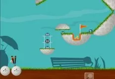 Puzzle Games, Sling Golf, Games-kids.com