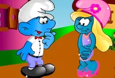 Smurfs Games, Smurf Couple Dress up, Games-kids.com