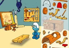 Smurfs Games, Smurf Handy Car, Games-kids.com