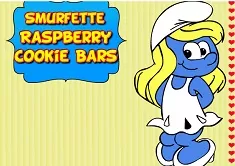 Smurfs Games, Smurfette Raspberry Cookie Bars, Games-kids.com