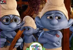 Smurfs Games, Smurfs Hidden Stars 2, Games-kids.com