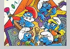 Smurfs Games, Smurfs Jigsaw, Games-kids.com