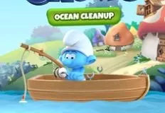 Smurfs Games, Smurfs Ocean Cleanup, Games-kids.com