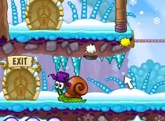 Adventure Games, Snail Bob 6 Winter Story, Games-kids.com