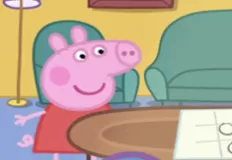 Peppa Pig Games, Snorts and Crosses, Games-kids.com