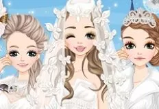 Girl Games, Snow Brides, Games-kids.com