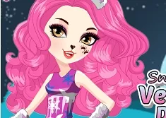 Ever After High Games, Snow Pixies Veronicub Dress Up, Games-kids.com