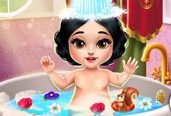 Snow White Games, Snow White Baby Bath, Games-kids.com