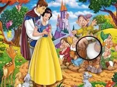 Snow White Games, Snow White Hidden Stars, Games-kids.com