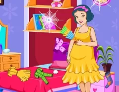 Snow White Games, Snow White Pregnant Cleaning, Games-kids.com