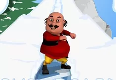 Motu Patlu Games, Snowboard Challenge, Games-kids.com