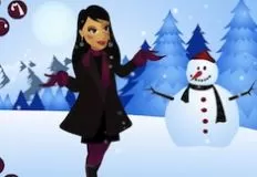 Girl Games, Snowflake Anette Dress Up, Games-kids.com