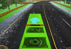 Cars Games, Snowy Routes, Games-kids.com