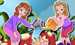 Sofia the First Games, Sofia and Amber Gardening, Games-kids.com