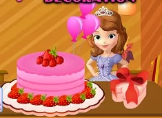 Sofia the First Games, Sofia Cake Decoration, Games-kids.com