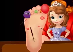 Sofia the First Games, Sofia Foot Surgery, Games-kids.com