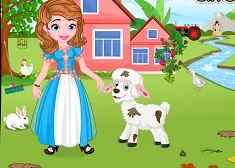 Sofia the First Games, Sofia Lamb Caring, Games-kids.com