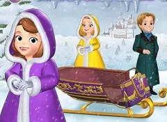 Sofia the First Games, Sofia the First Sledge Race, Games-kids.com